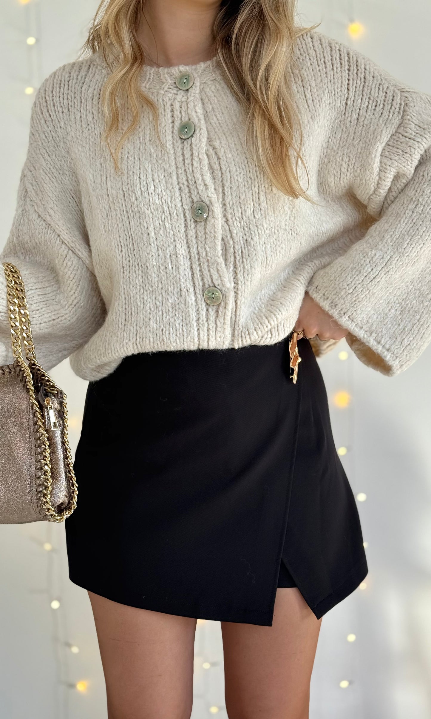 Jupe short bijoux VAL