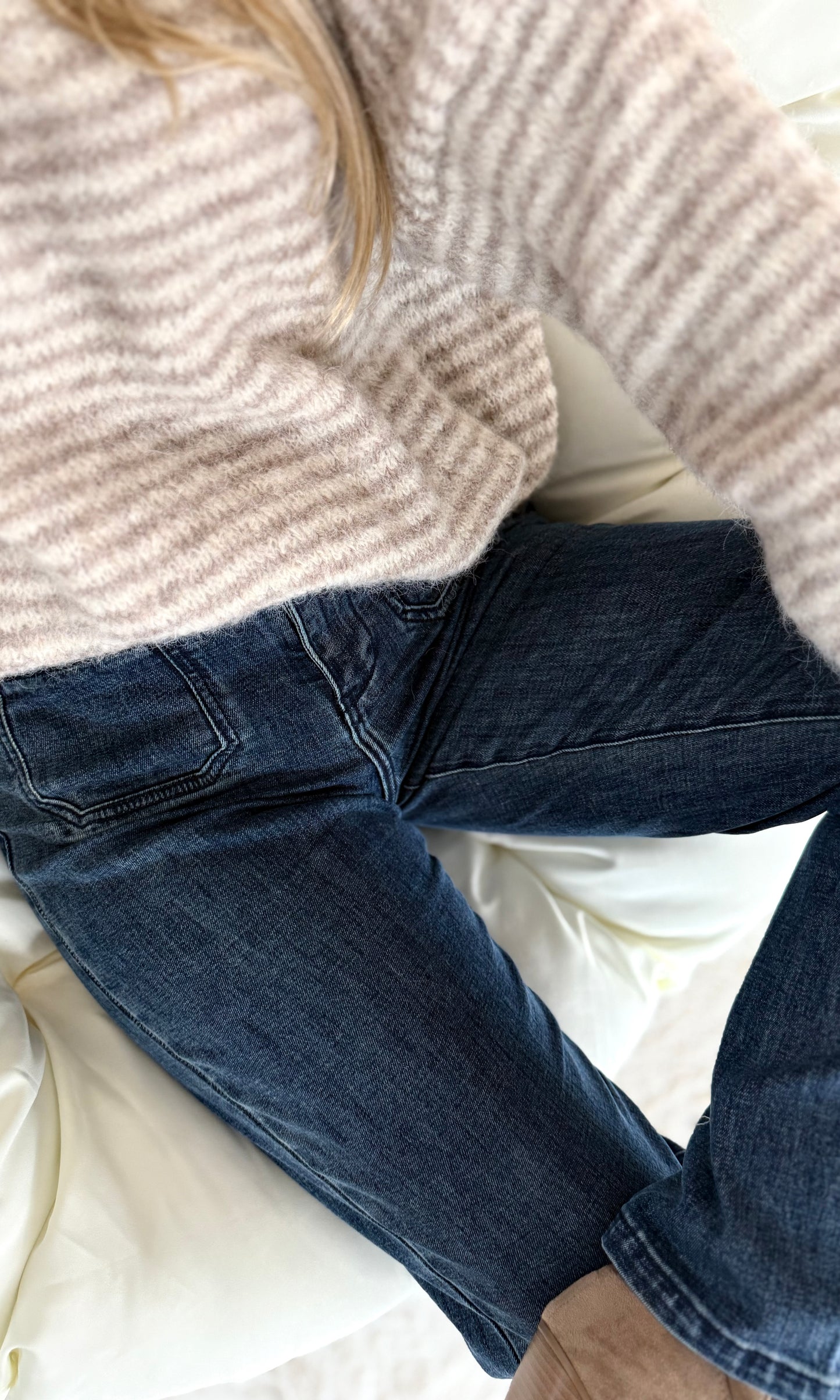 Jean coupe droite MARINE