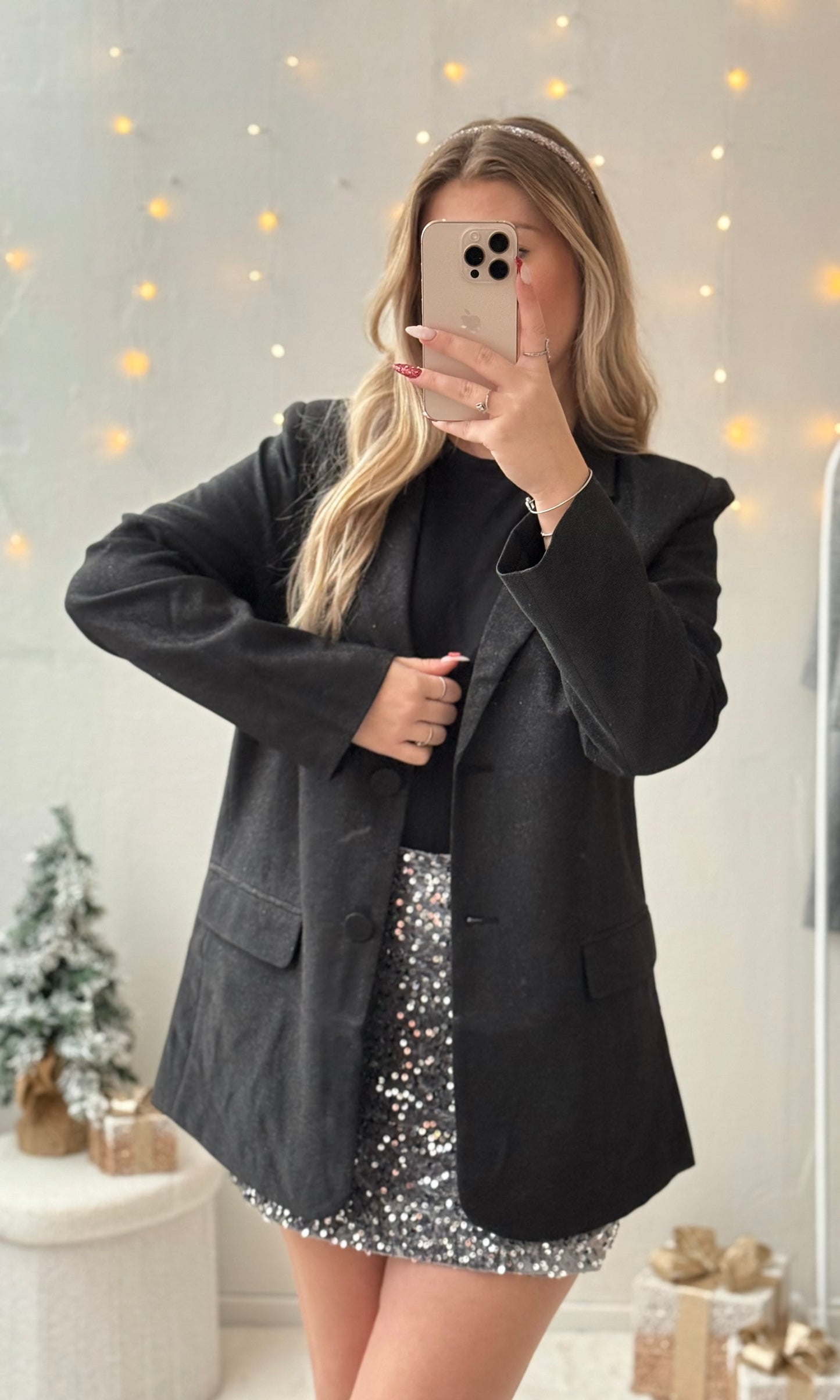 Blazer à paillettes STAR