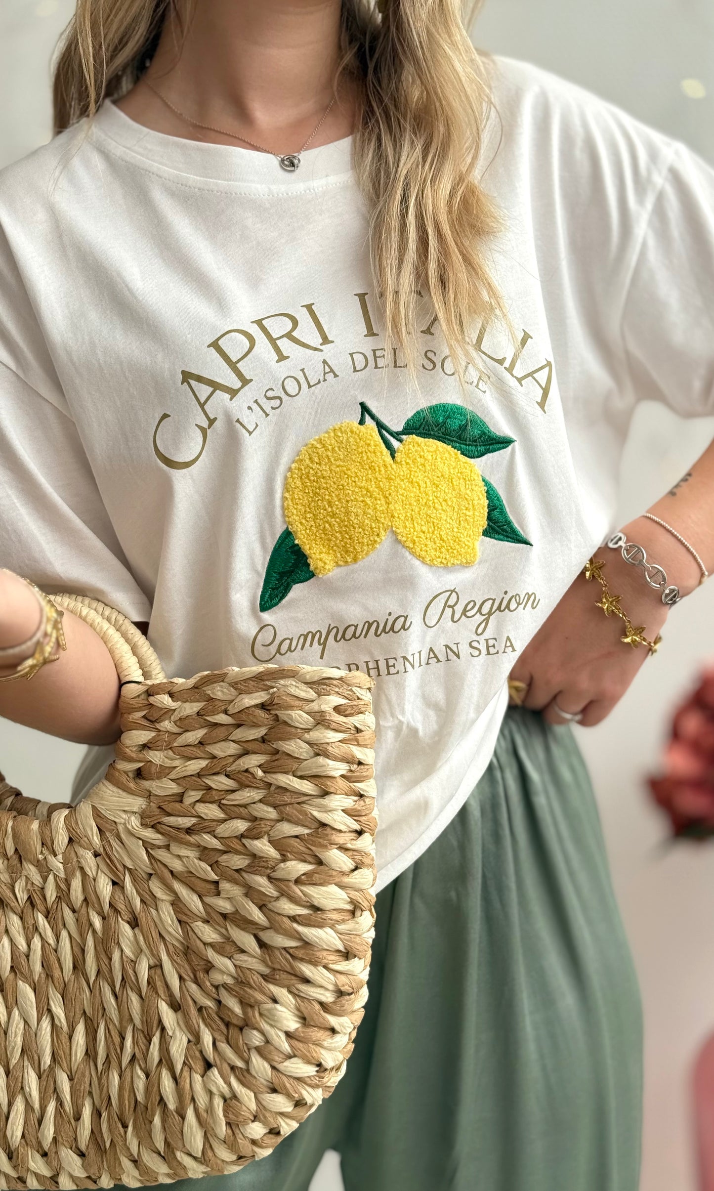 Tshirt blanc CAPRI