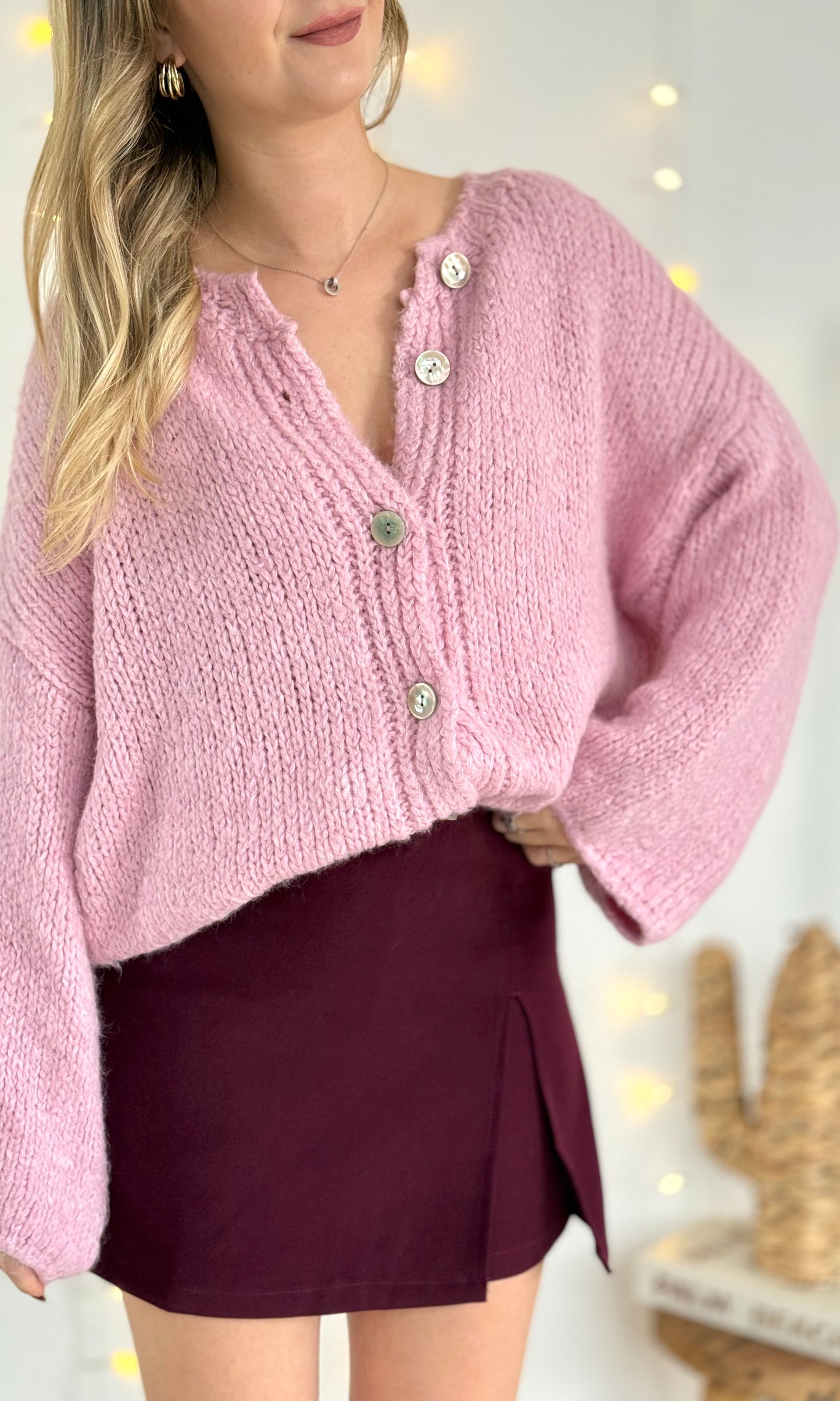 Gilet rose CLEM 🇮🇹