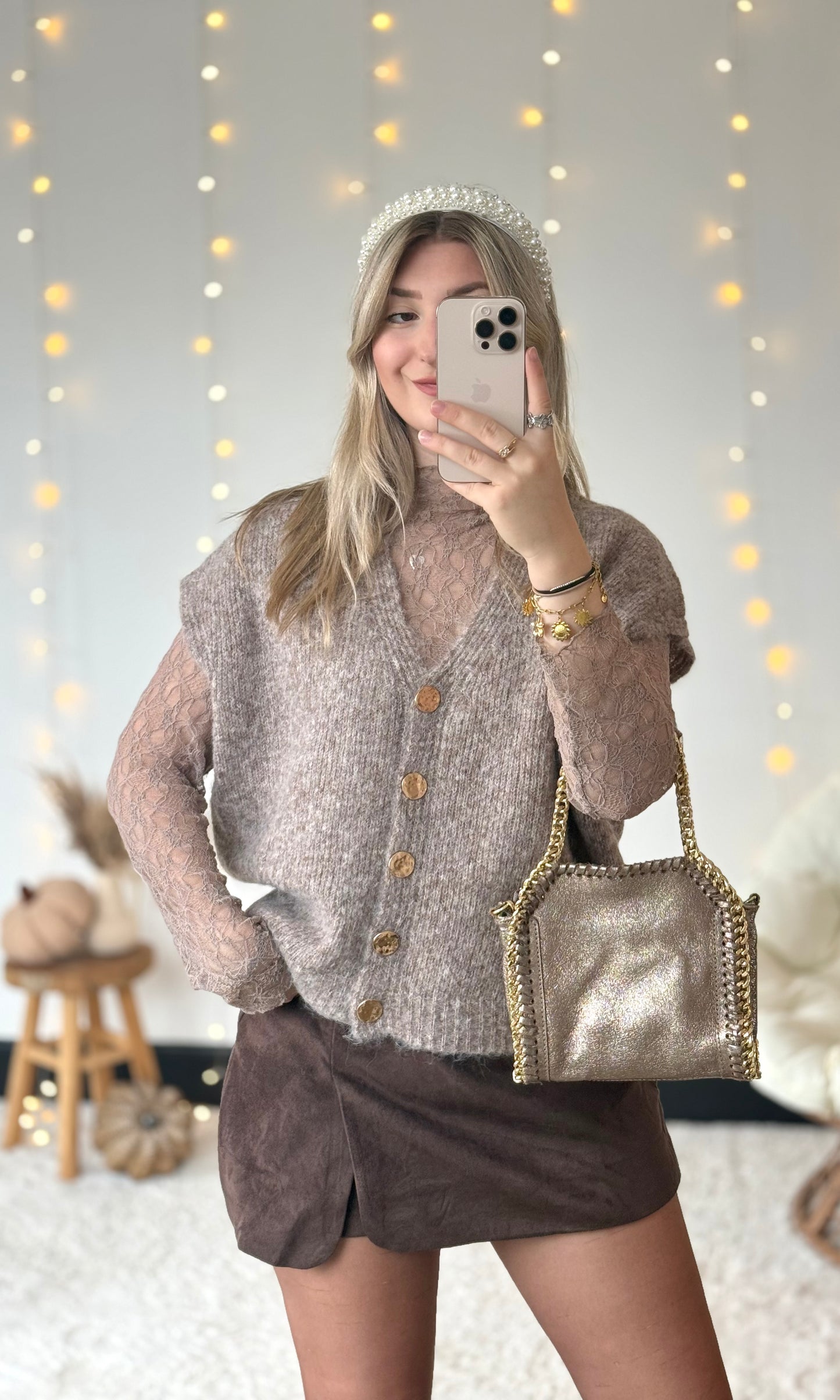 Pull en dentelle IRIS