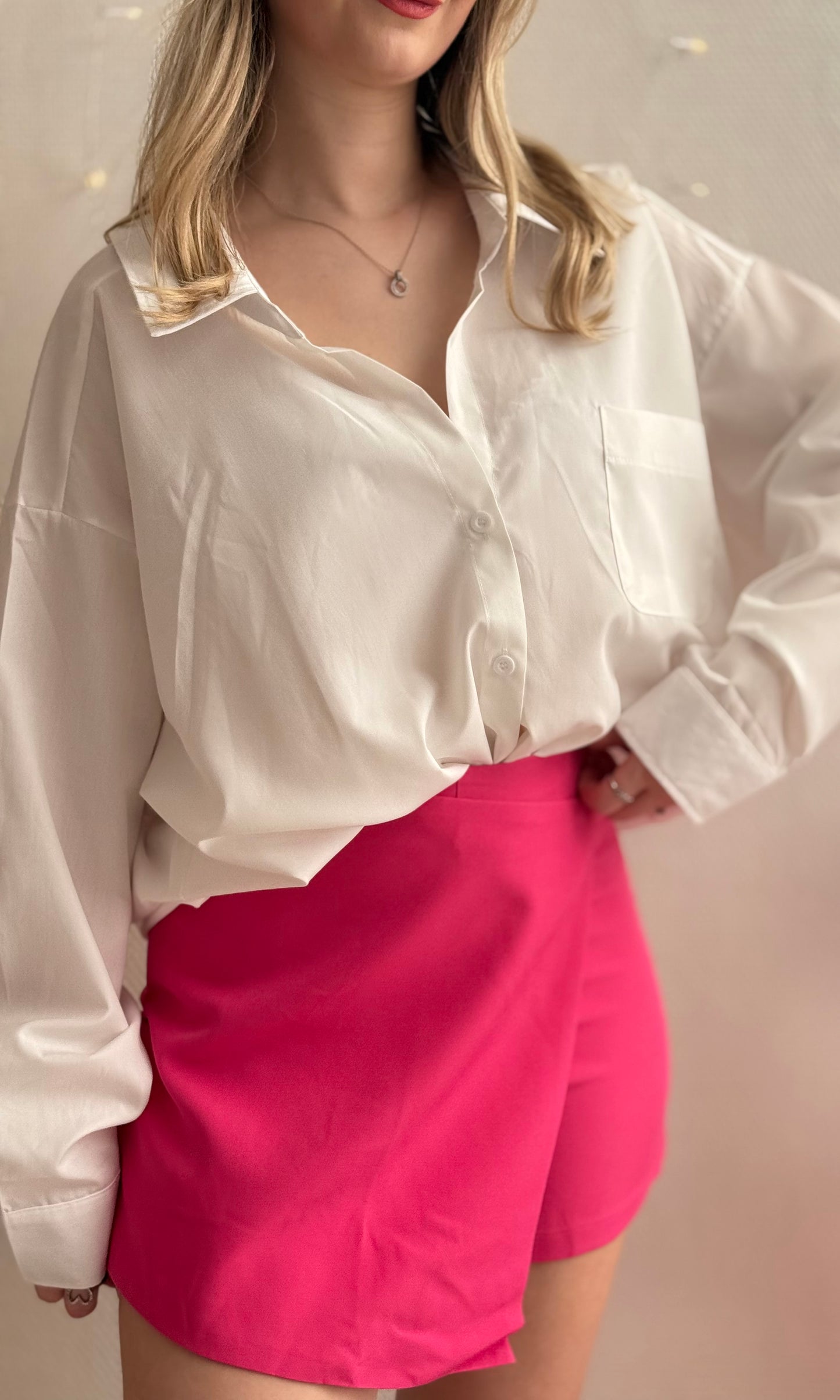 Jupe short rose MINO