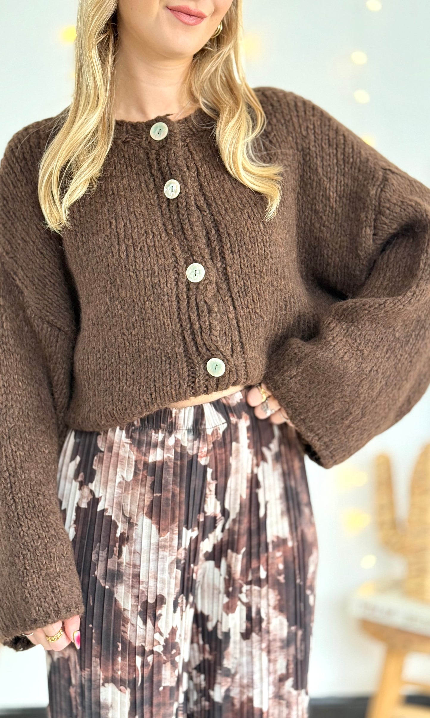 Gilet choco CLEM 🇮🇹