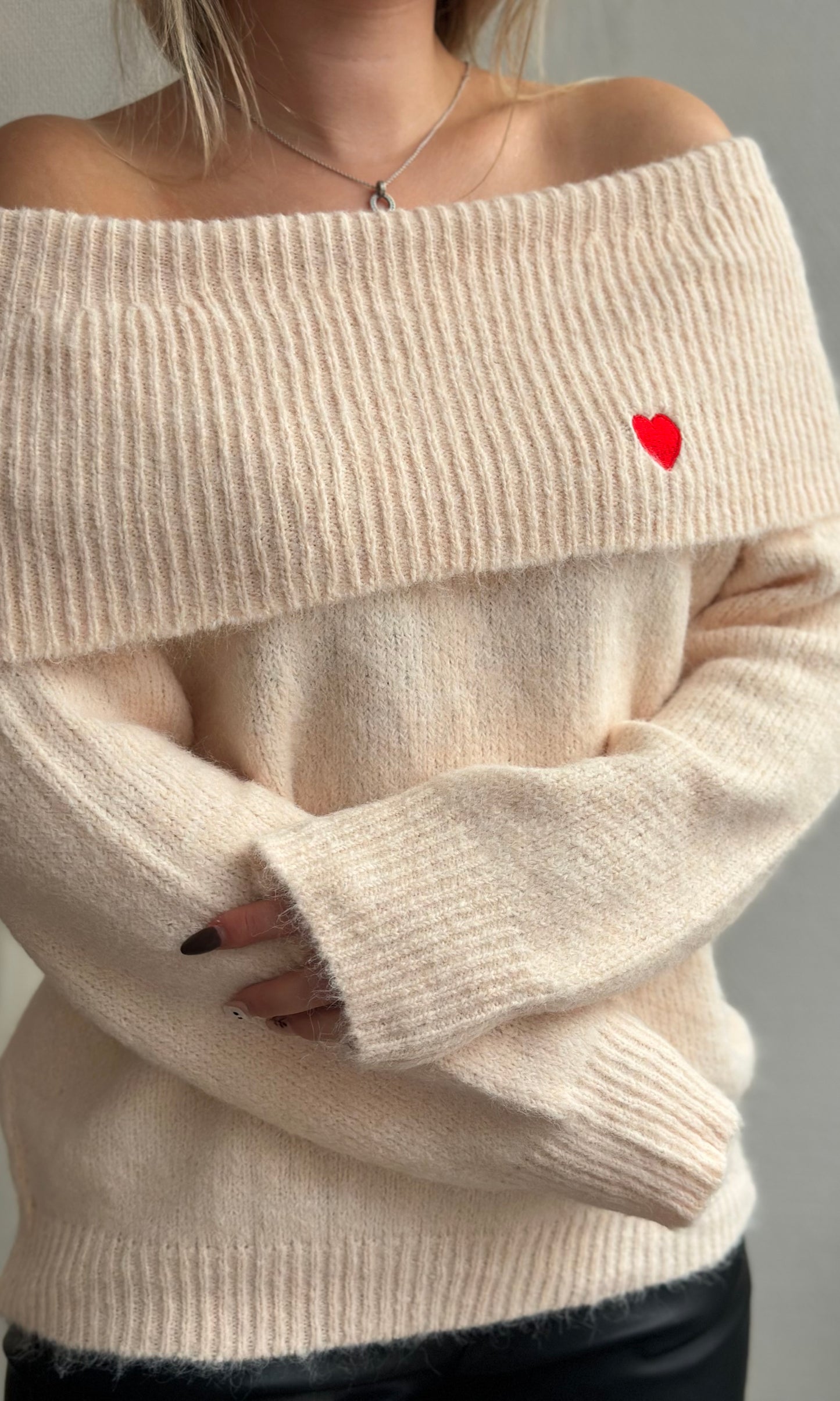 Pull col bardot ROSEMARY