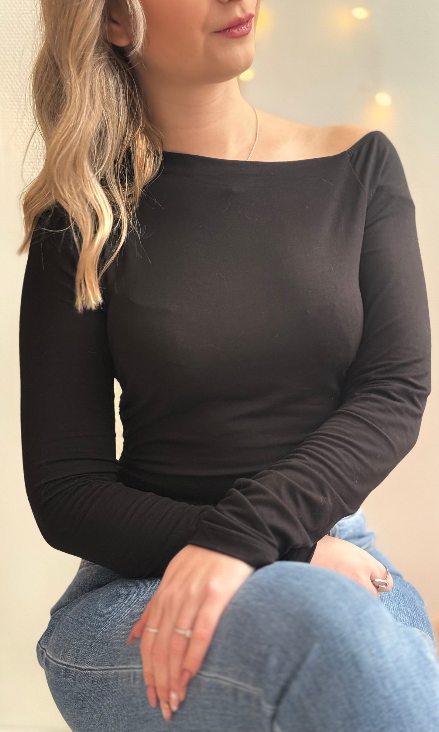 Body noir moulant NOA 🇮🇹