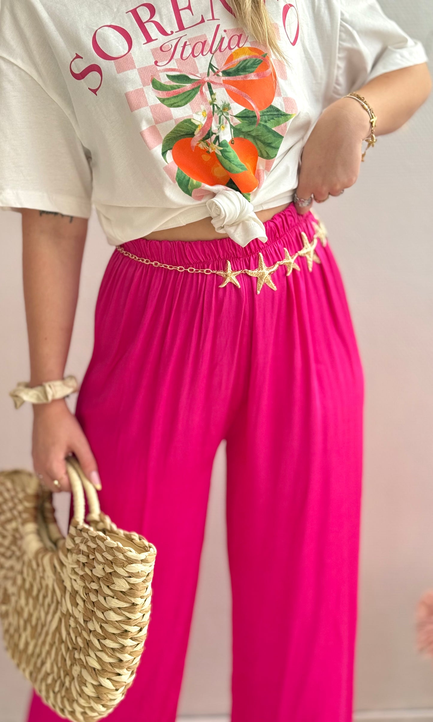 Pantalon satiné CONSTANCE 🇮🇹