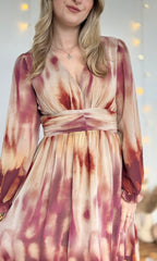 Robe longue dégradée AUTOMNE