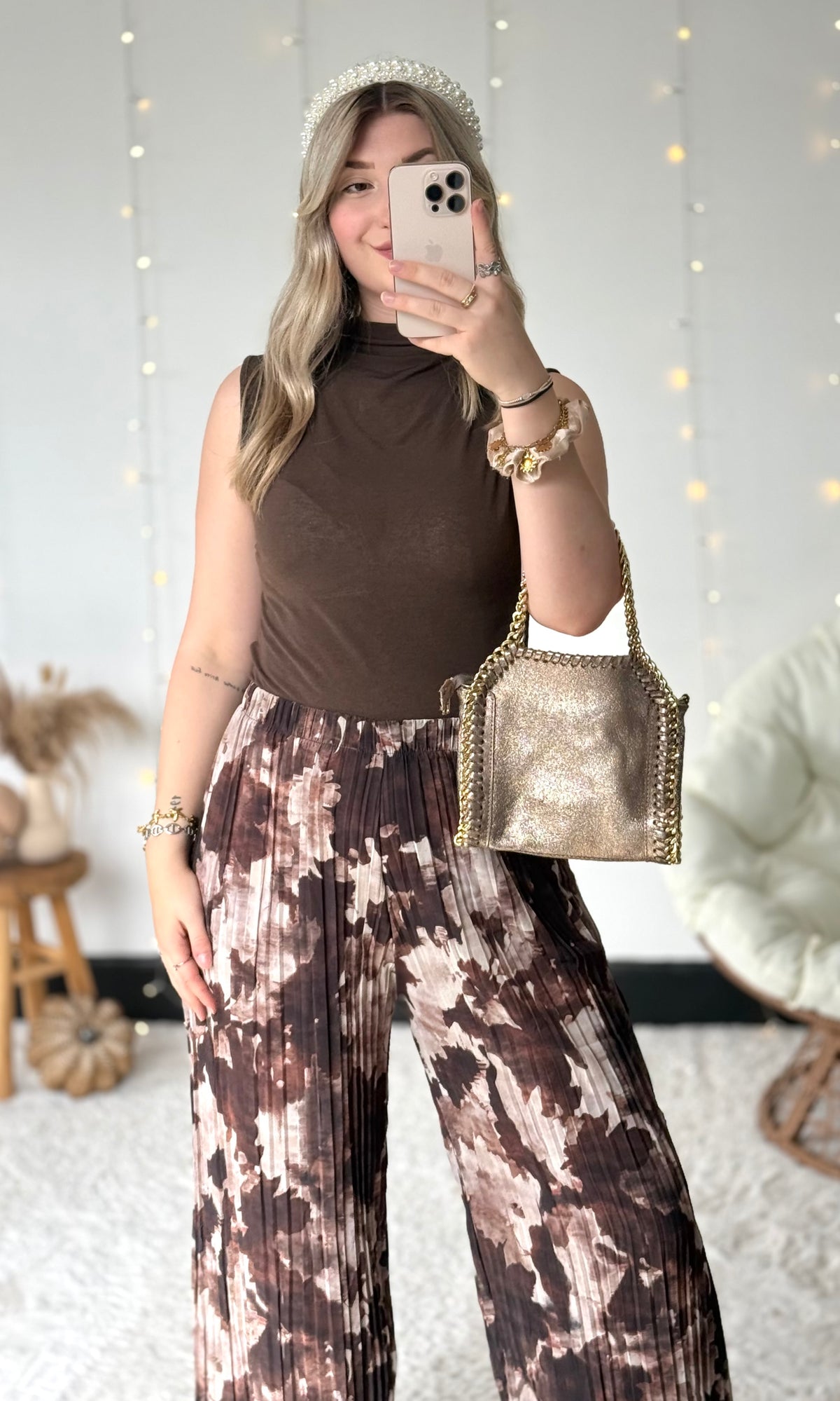 Pantalon plissé BLOOMING (34-48) 🇮🇹