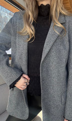 Blazer gris SOLÈNE