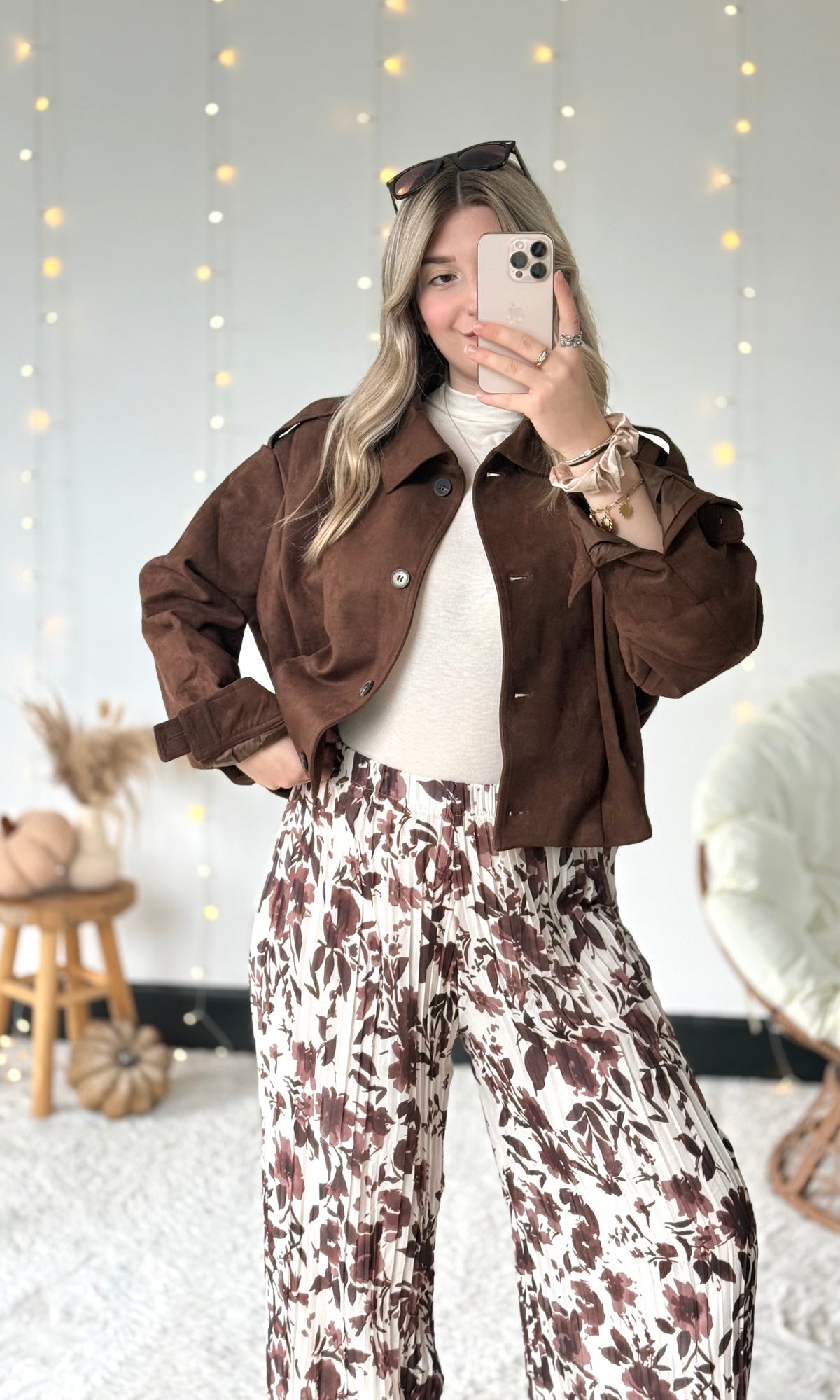 Pantalon plissé AUTUMN (34-48) 🇮🇹