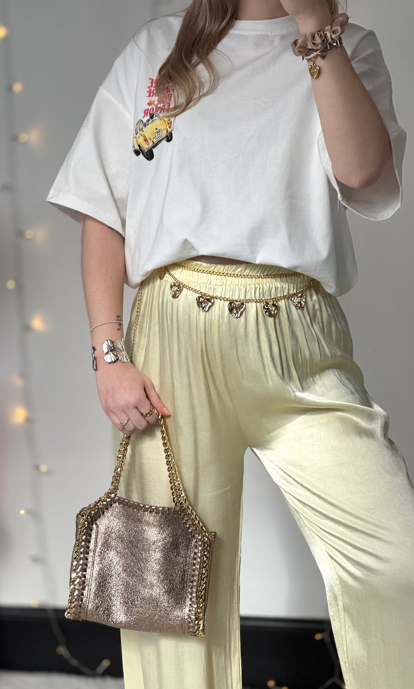 Pantalon satiné CONSTANCE 🇮🇹