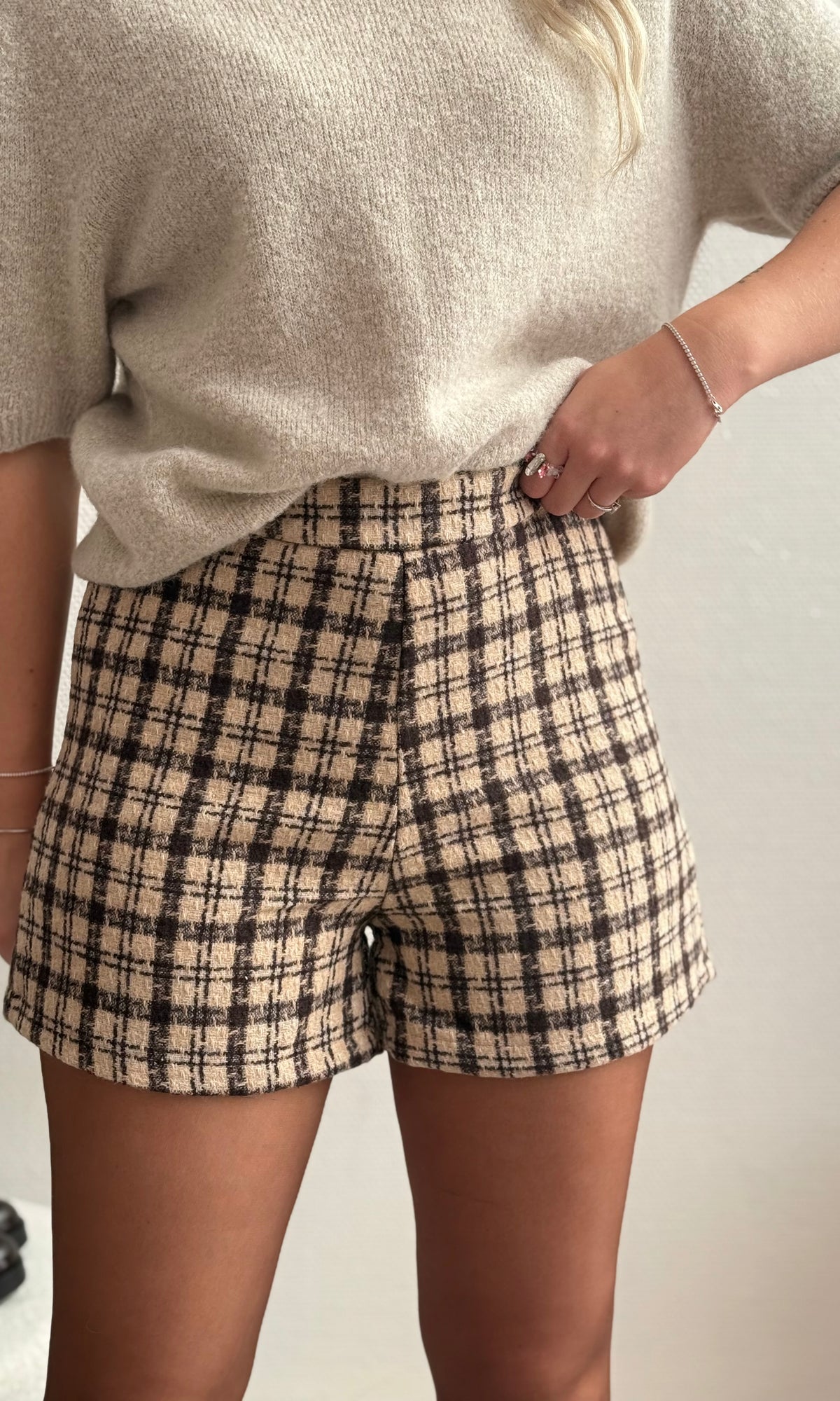 Short à carreaux JOSIE
