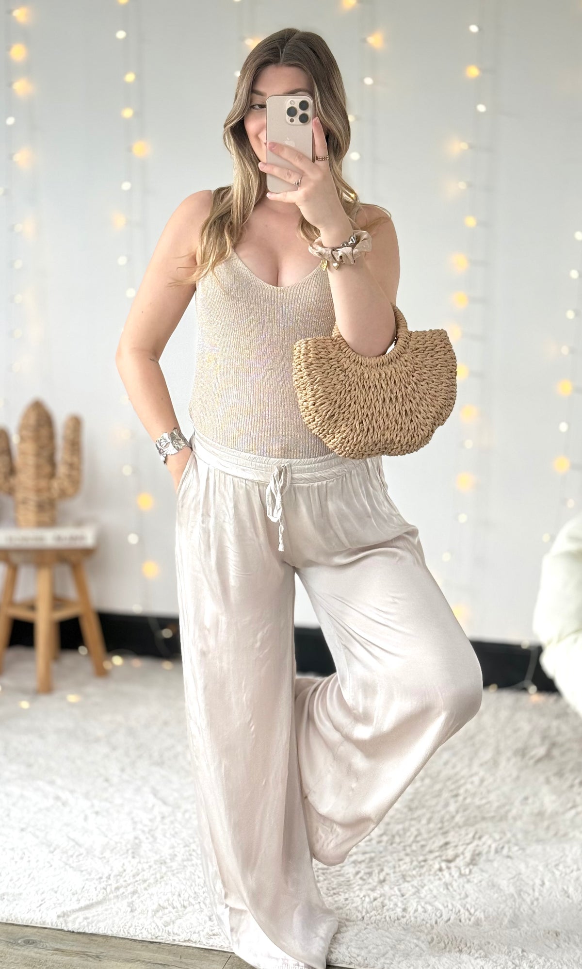 Pantalon en viscose JUSTINE 🇮🇹