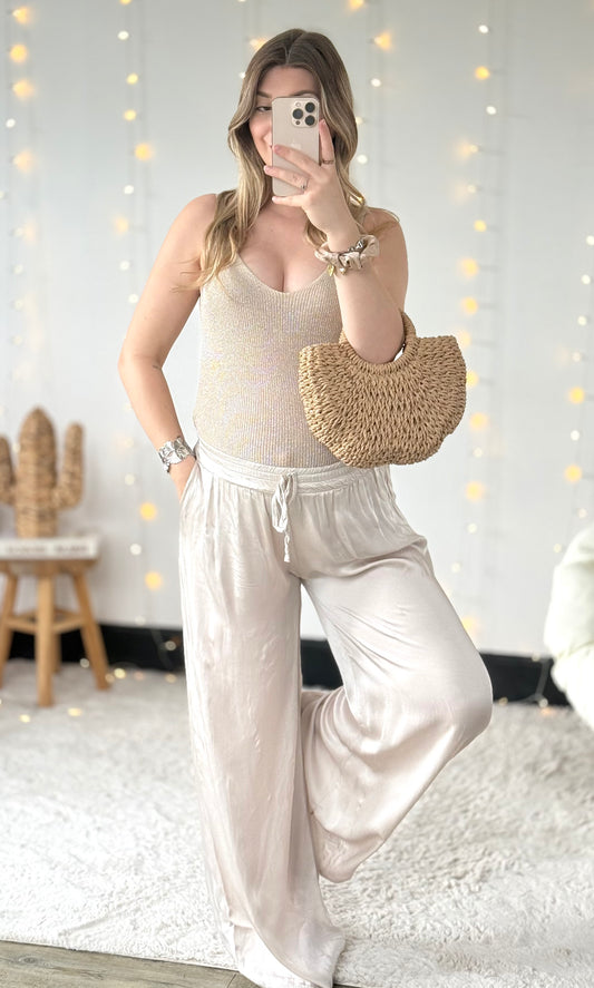 Pantalon en viscose JUSTINE 🇮🇹