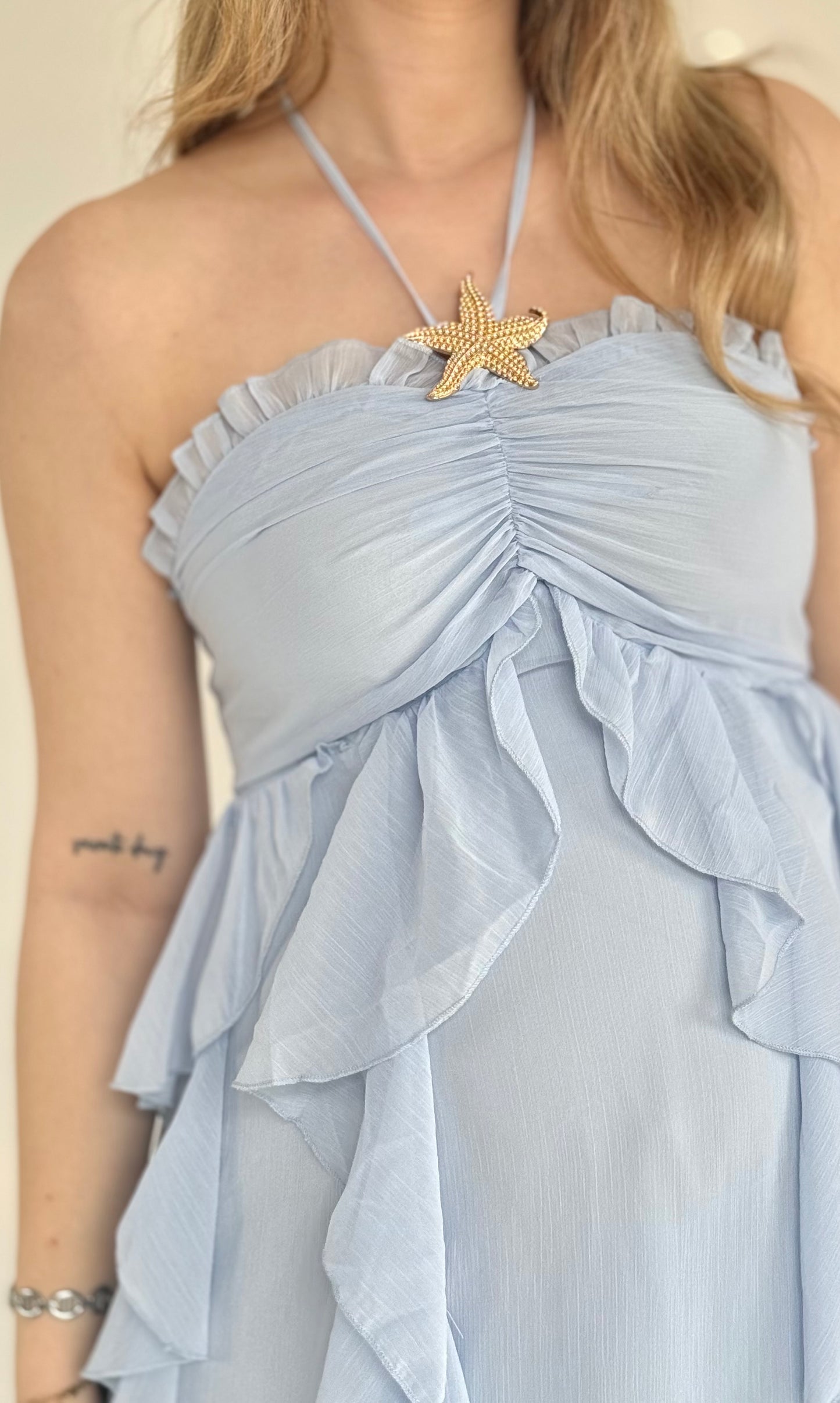 Robe froufrous ARIEL