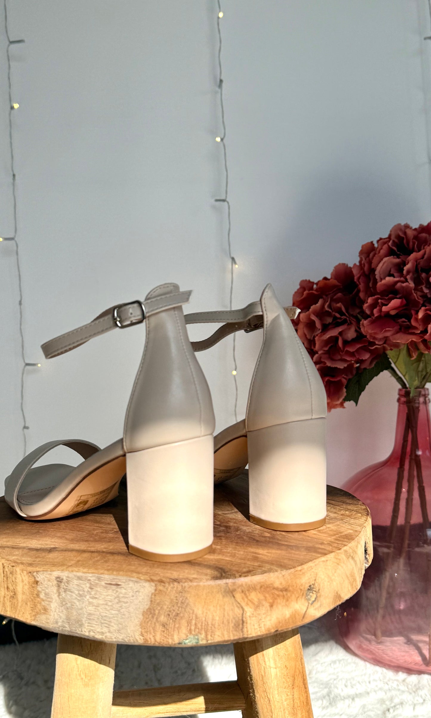 Talons ouverts beige NUDE