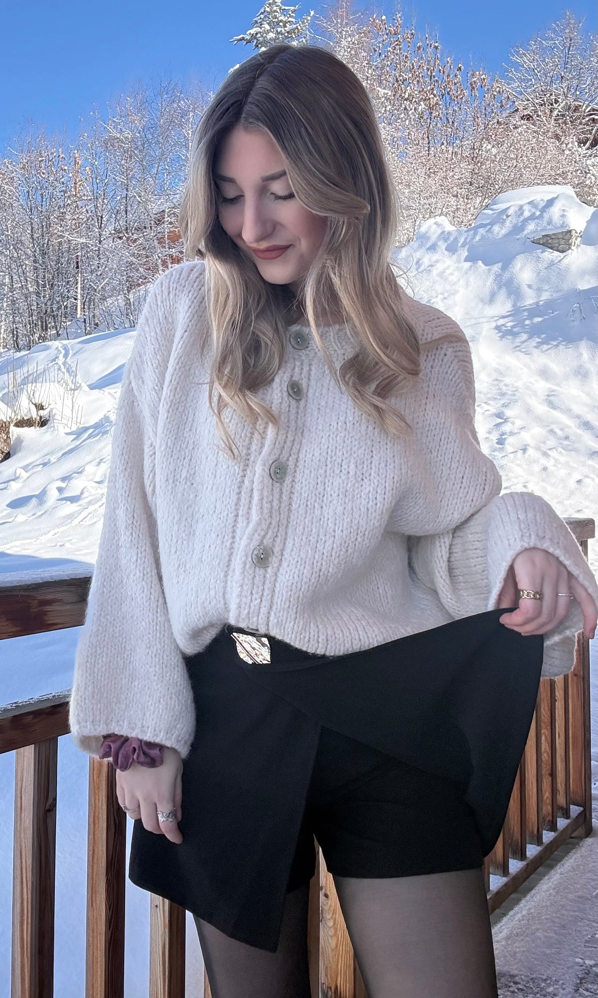 Jupe short bijoux VAL