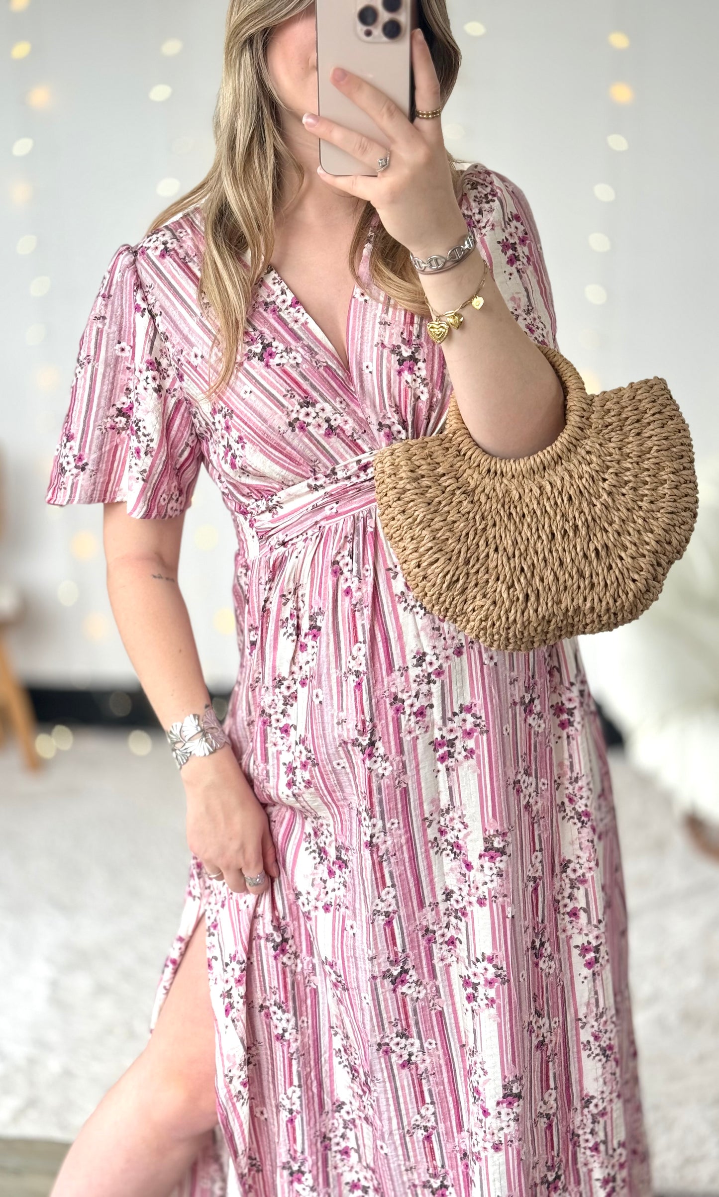Robe longue fleurie ADELE