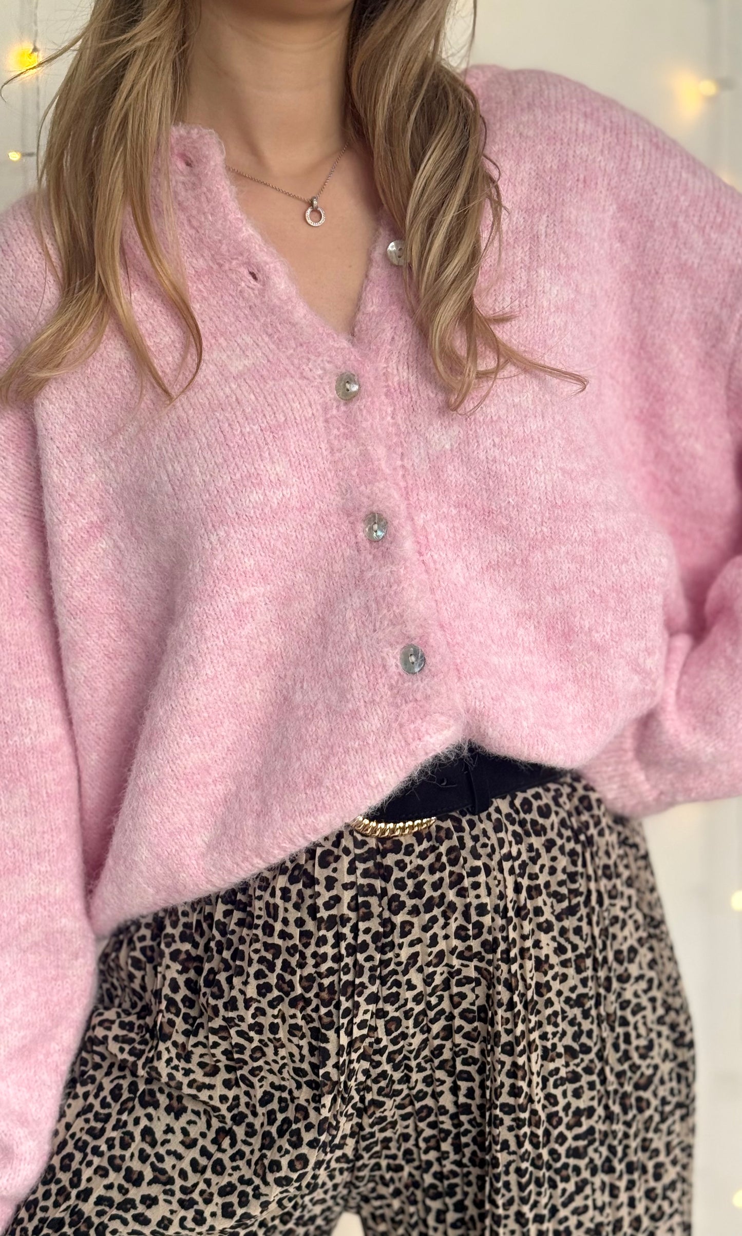 Pull rose pâle CANDY