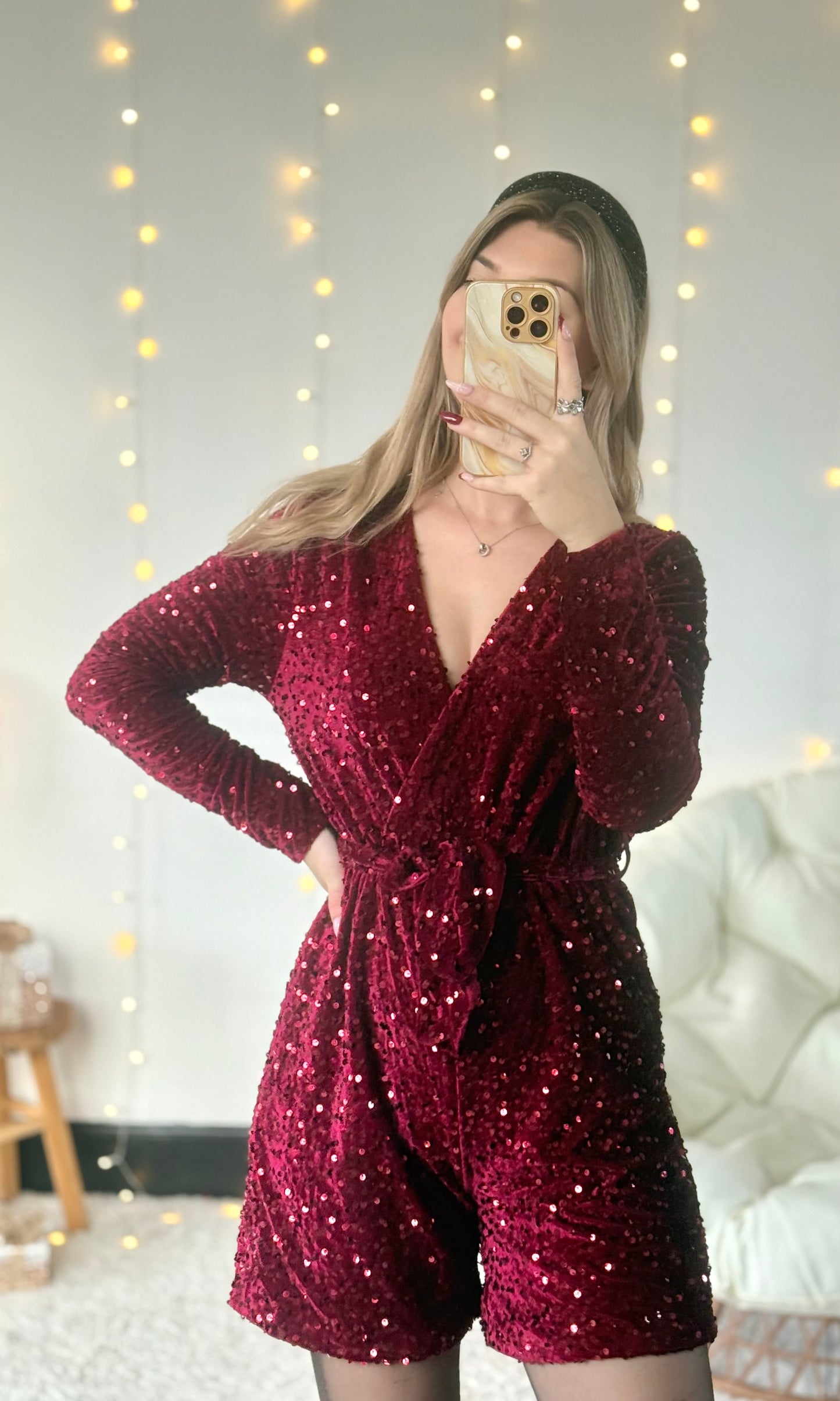 Combishort à sequins REDDY 🇮🇹