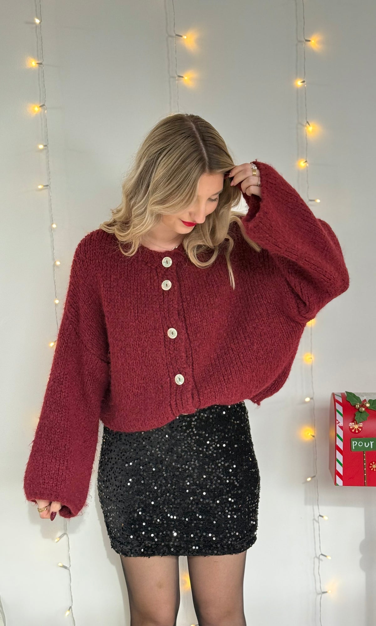 Jupe à sequins SNOWMAN 🇮🇹