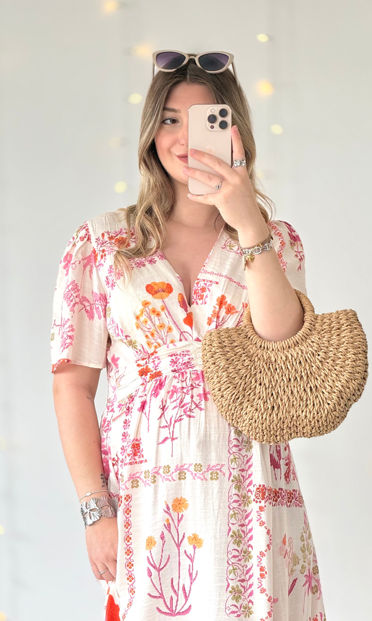 Robe en viscose AGRUMES