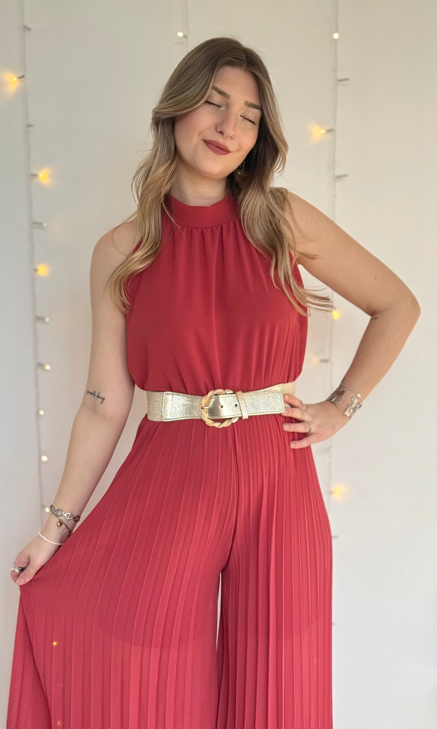 Combinaison LIDIA vieux rose 🇮🇹