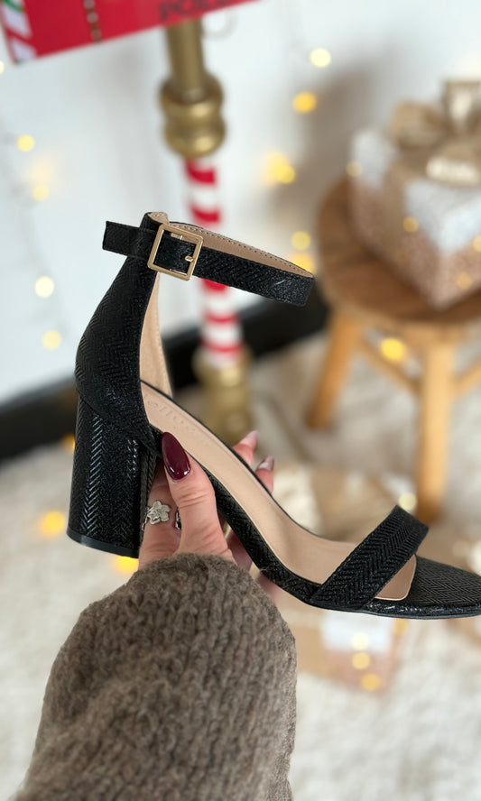 Talons brillants noirs BLACK