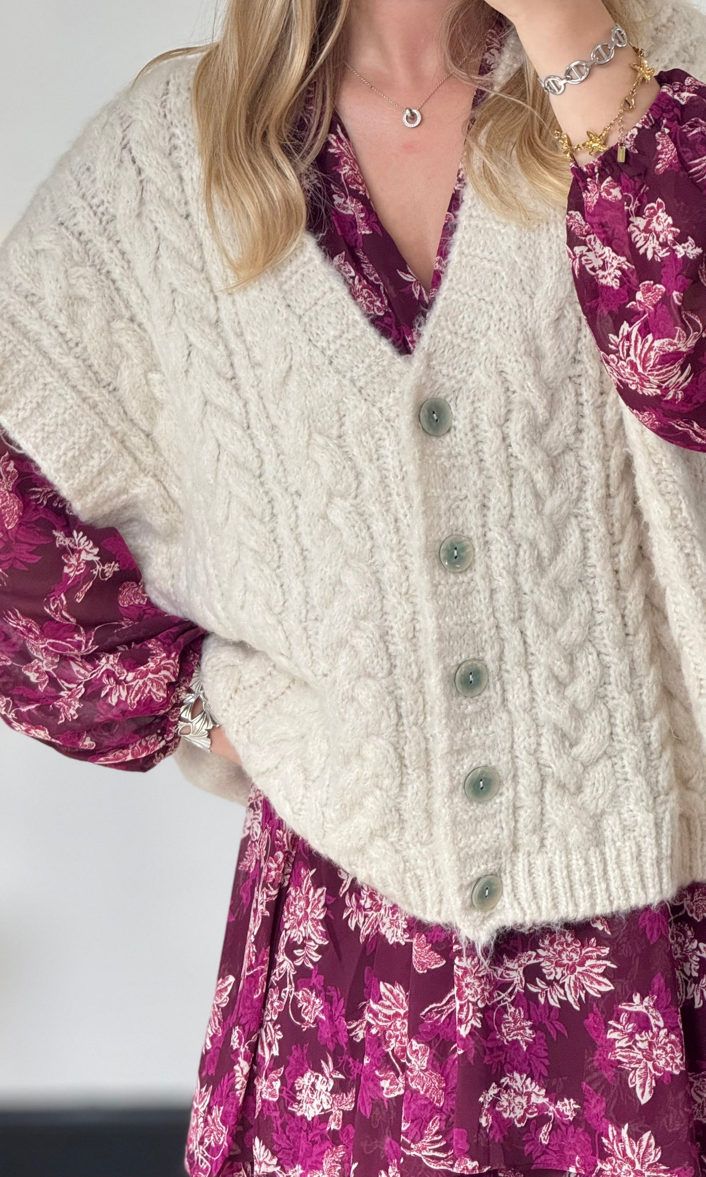 Pull sans manches JENNA 🇮🇹 (expédition vers le 12)