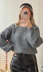 Pull gris GIN