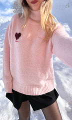 Pull avec cœur EMMA