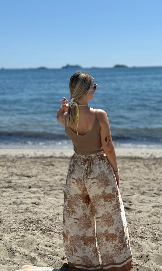 Pantalon en satin SAFARI 🇮🇹