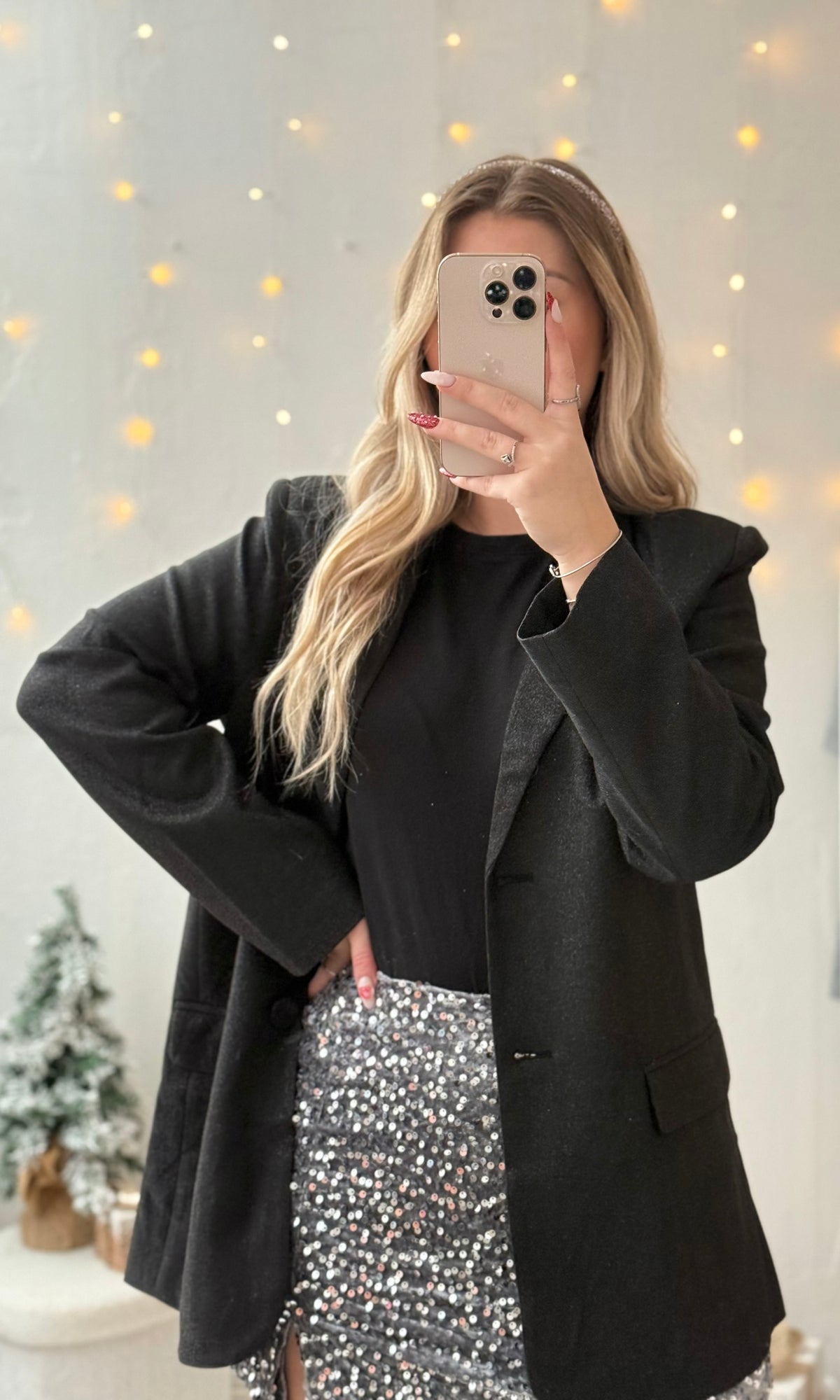 Blazer à paillettes STAR