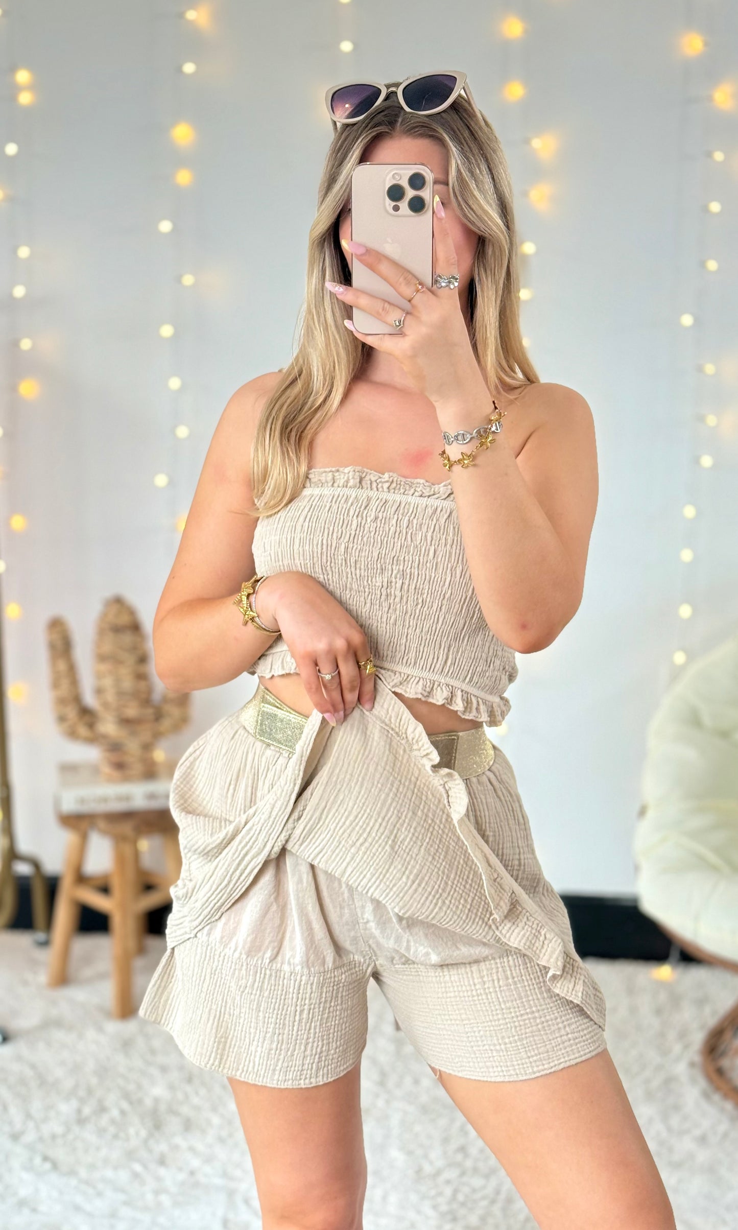 Ensemble en gaze de coton LÉNA 🇮🇹