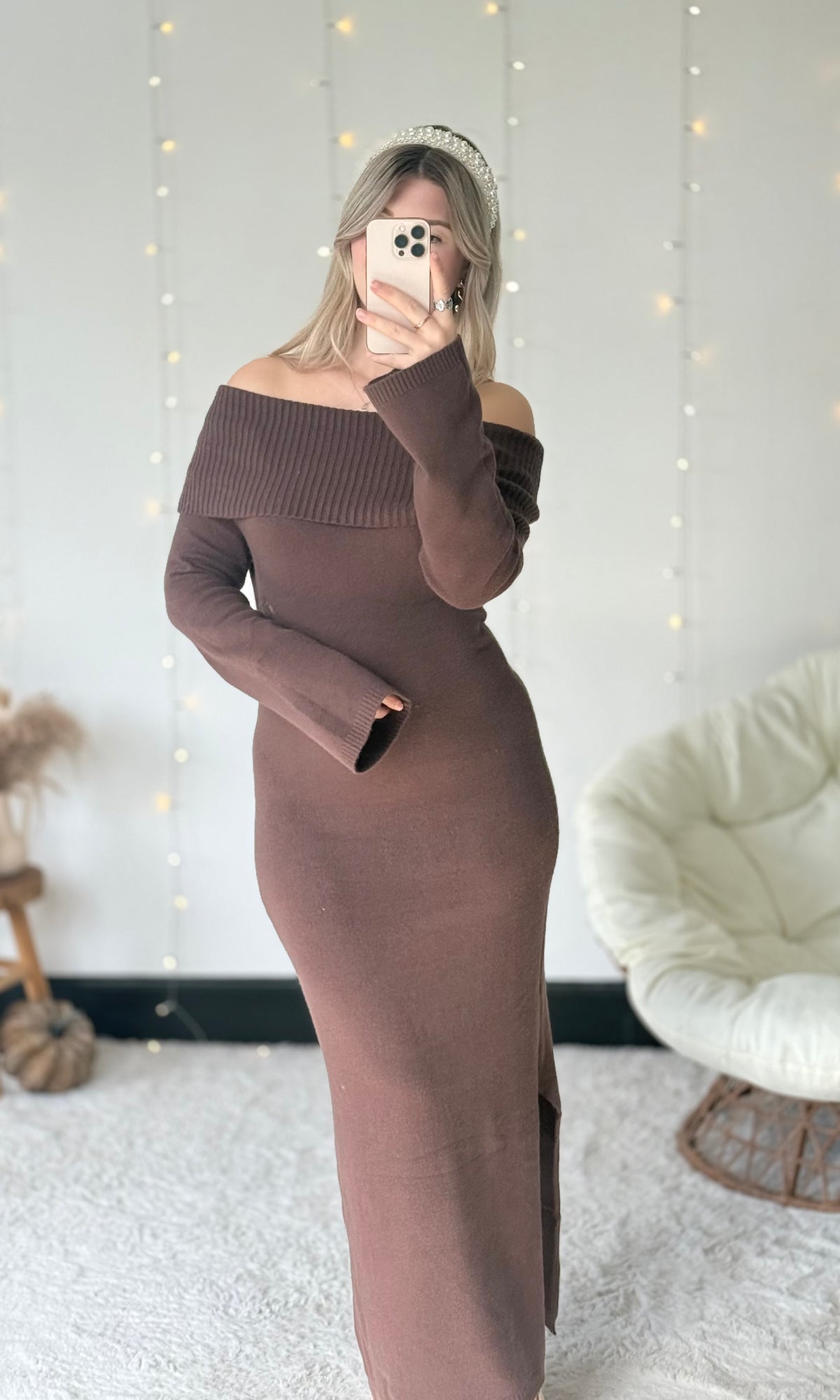 Robe pull choco AVALONE 🇮🇹