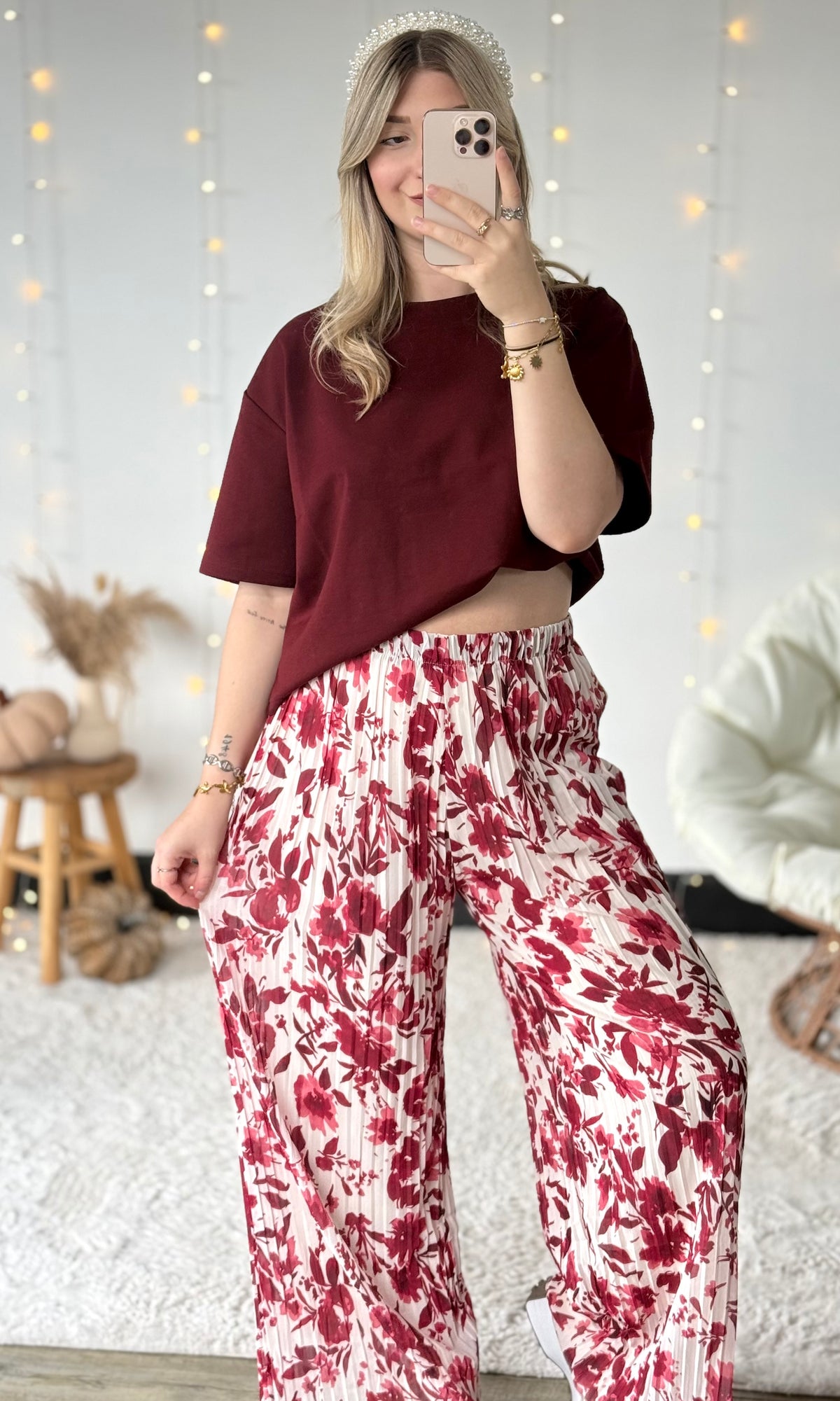 Pantalon plissé AUTUMN (34-48) 🇮🇹