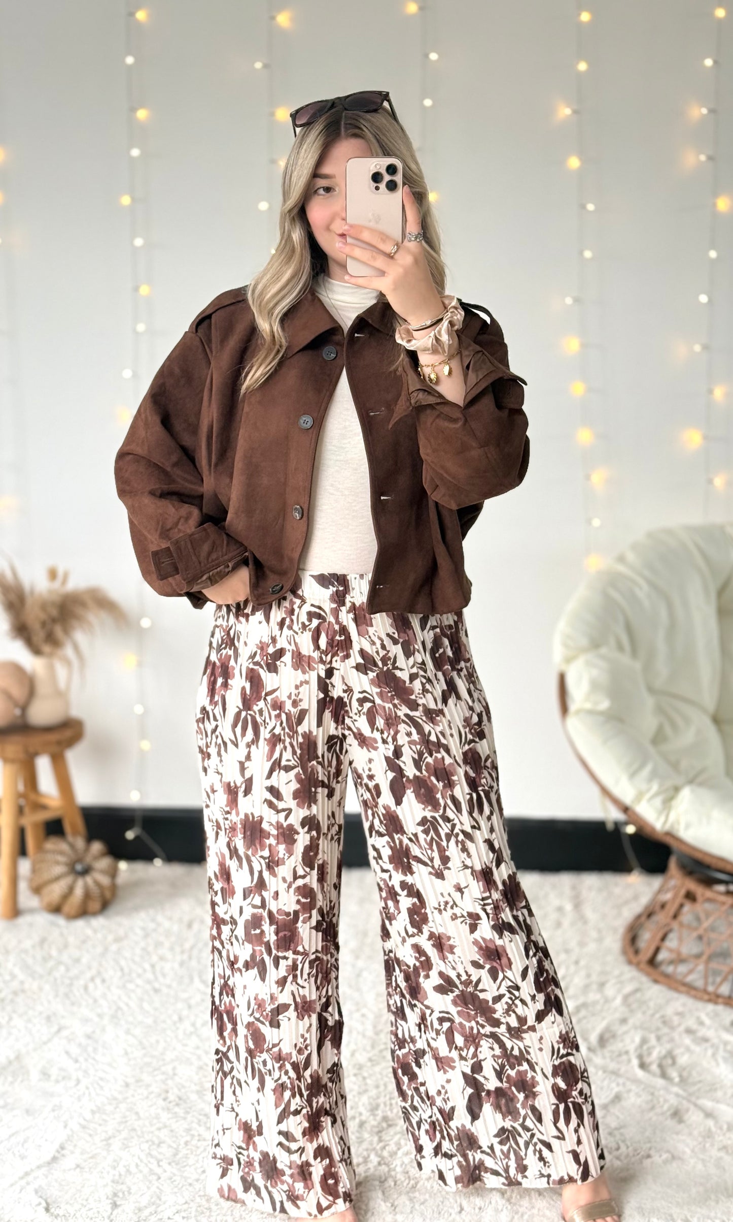 Pantalon plissé AUTUMN (34-48) 🇮🇹