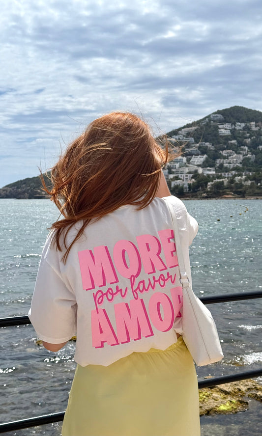 Tshirt blanc AMOR 🇮🇹