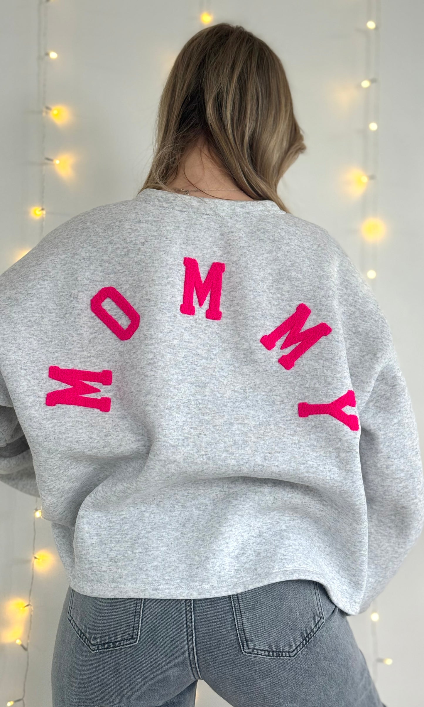 Sweat molletonné MOMMY 🇮🇹