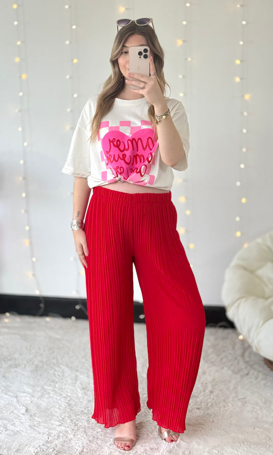 Pantalon plissé (36-50/52) MARIA 🇮🇹