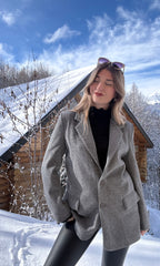 Blazer gris SOLÈNE