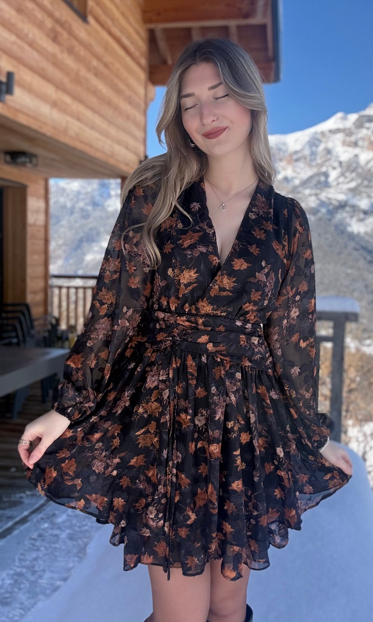 Robe fleurie LEAH
