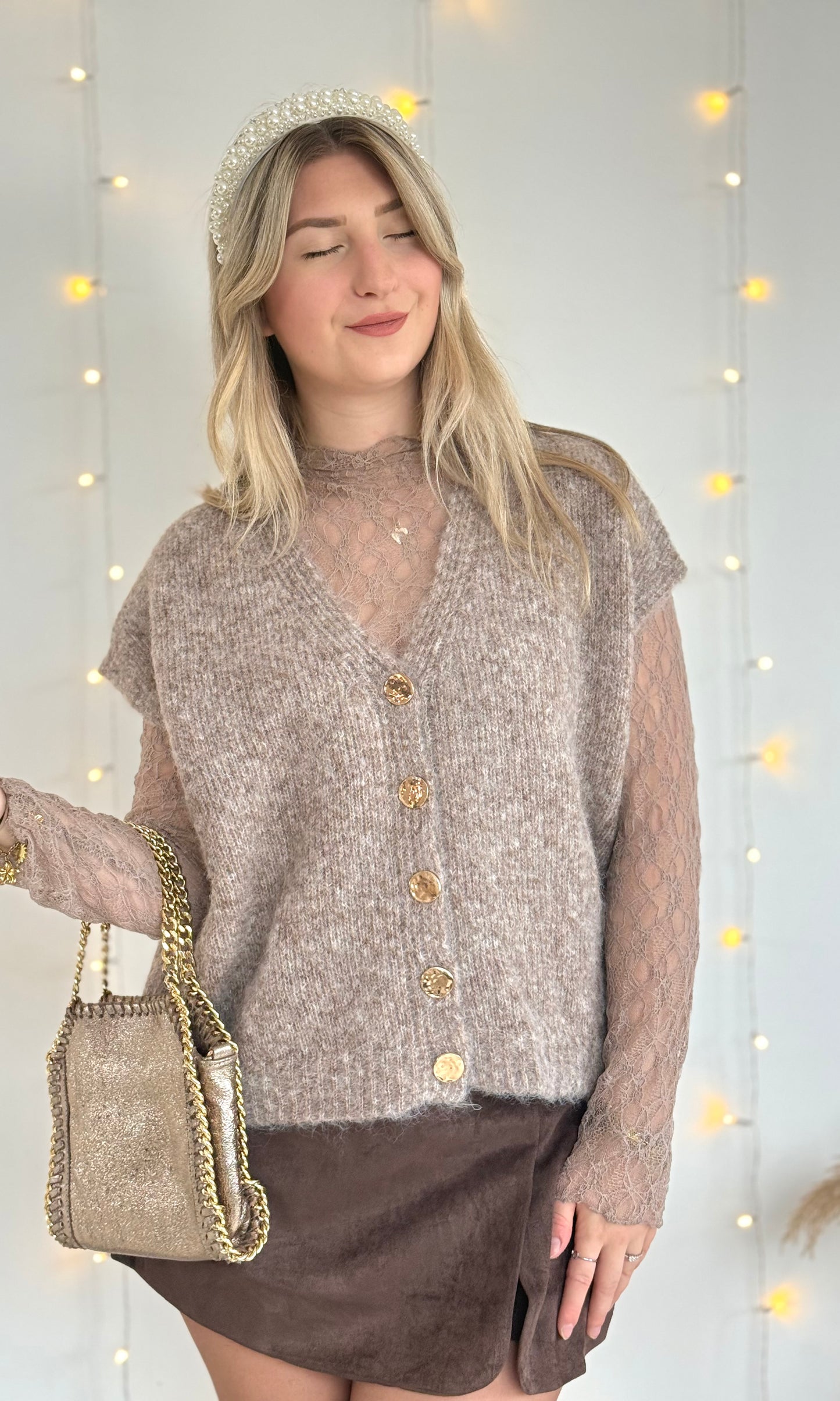 Pull en dentelle IRIS