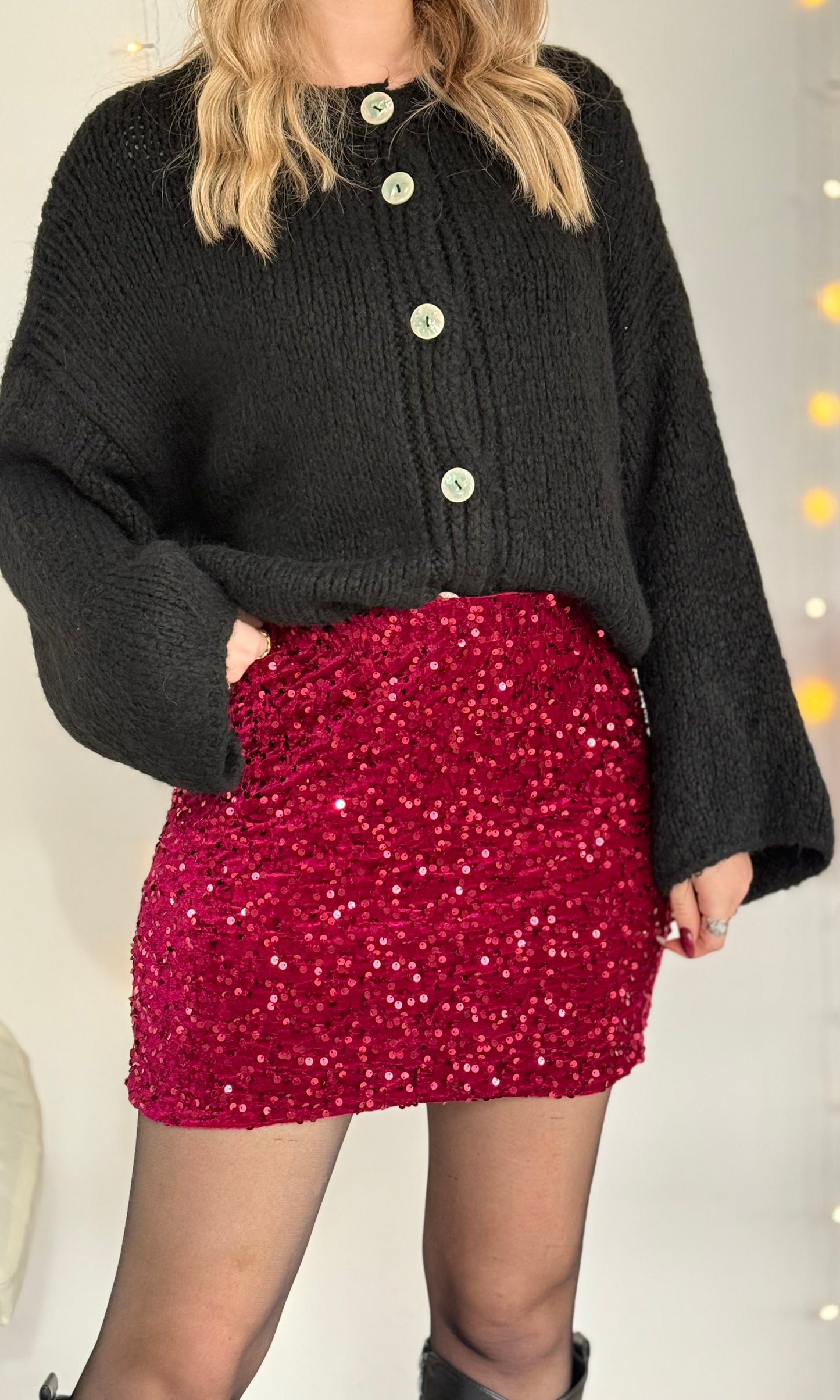 Jupe à sequins SNOWMAN 🇮🇹