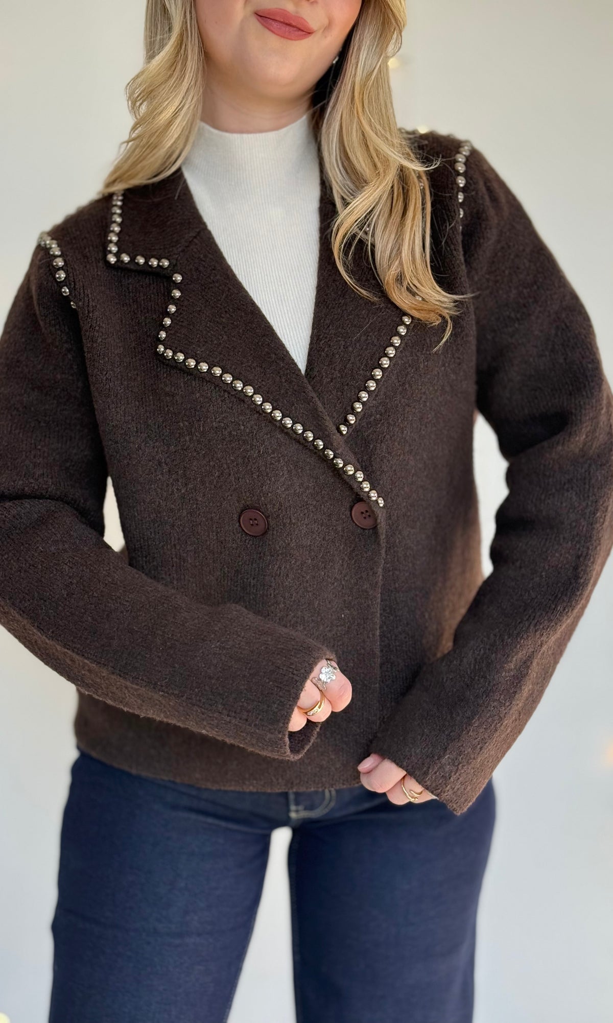Veste en laine WOODY