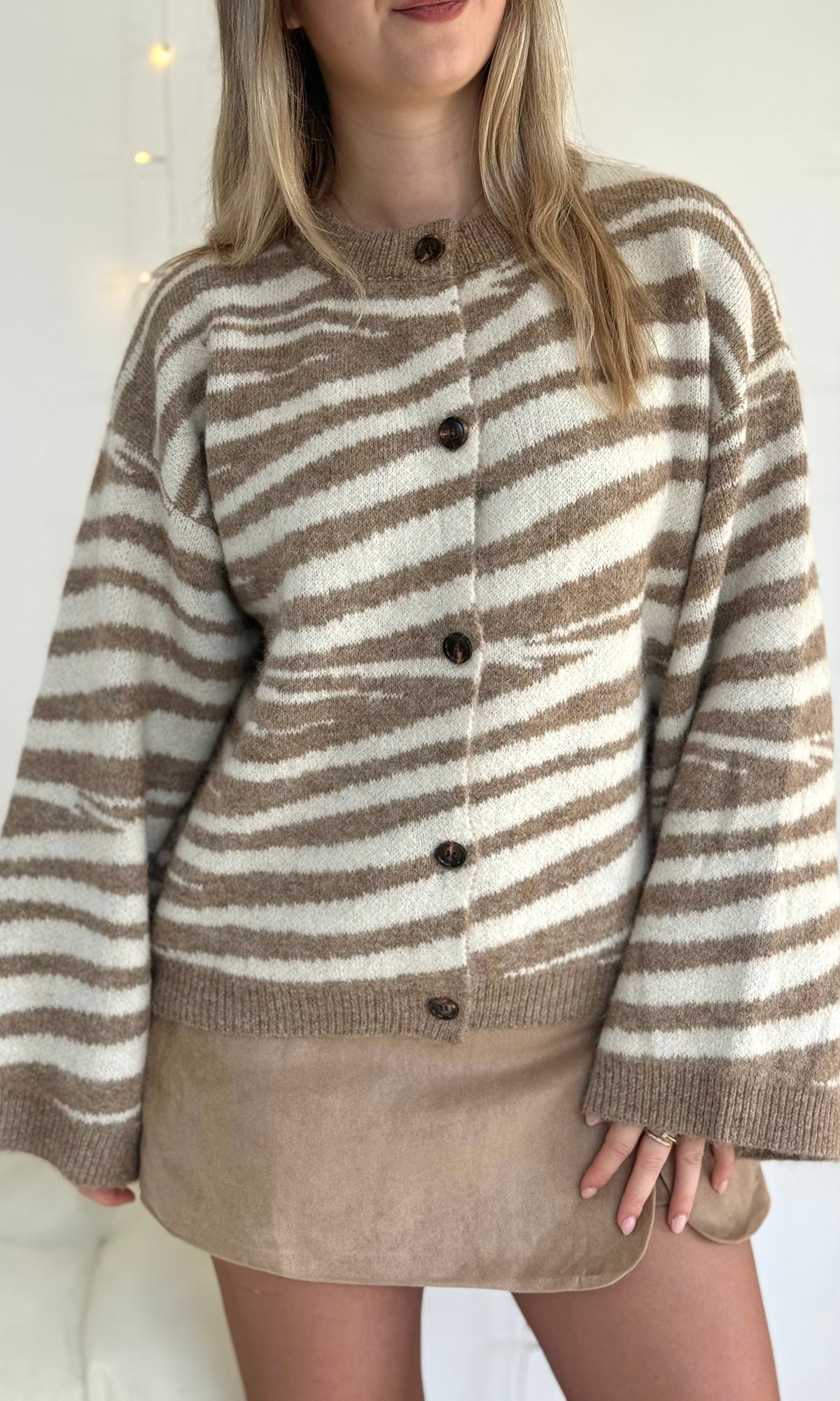 Gilet ZEBRA beige