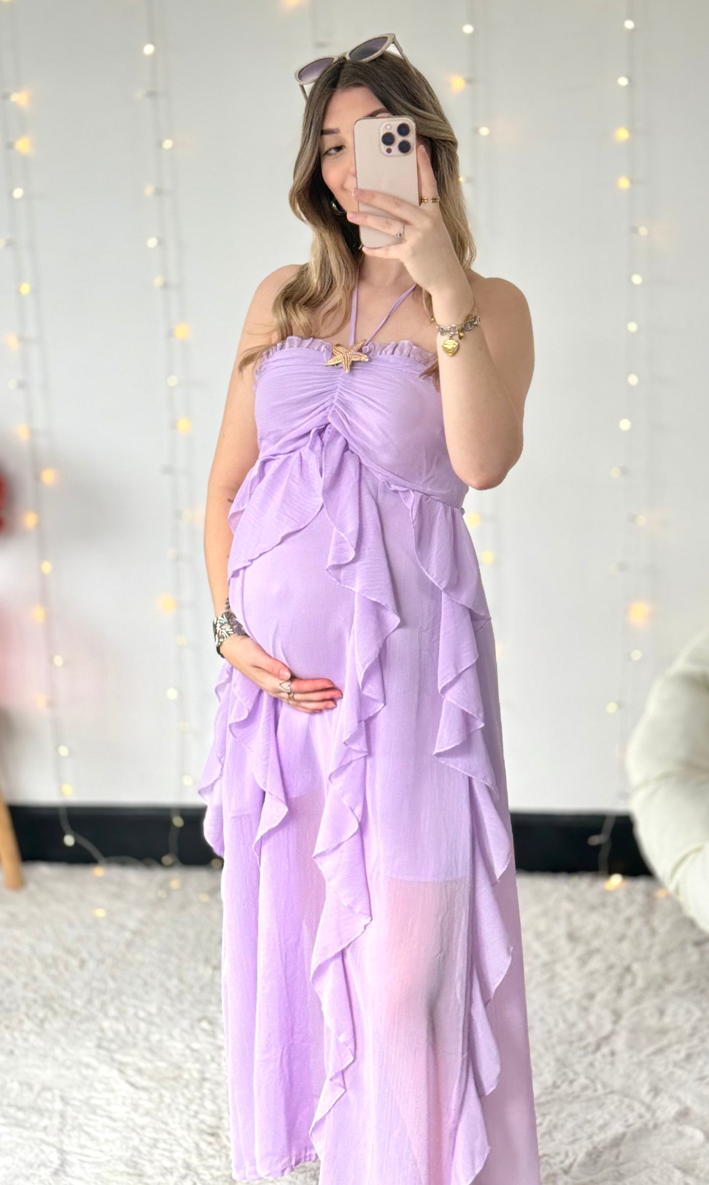 Robe froufrous ARIEL