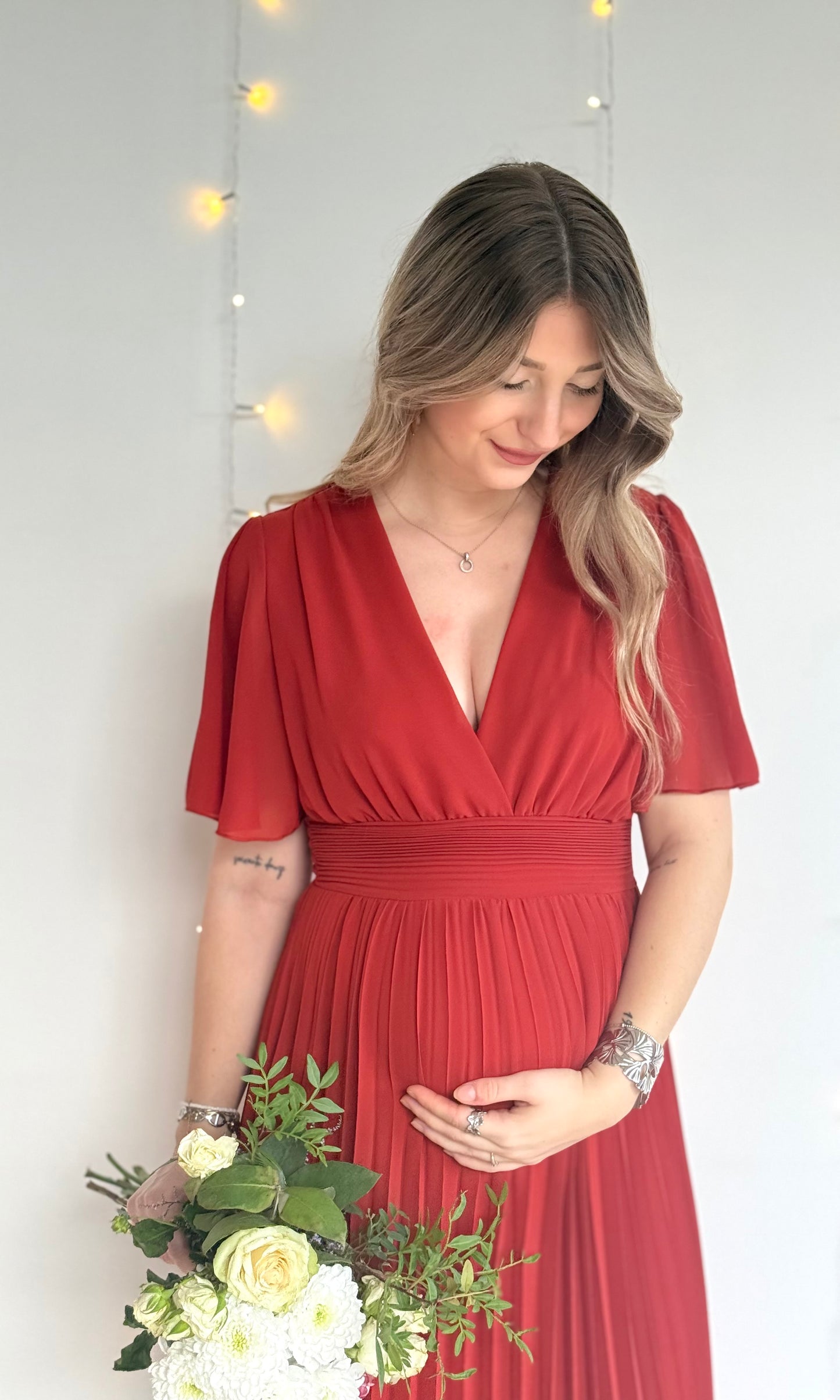 Robe longue LAIA terracotta 🇮🇹