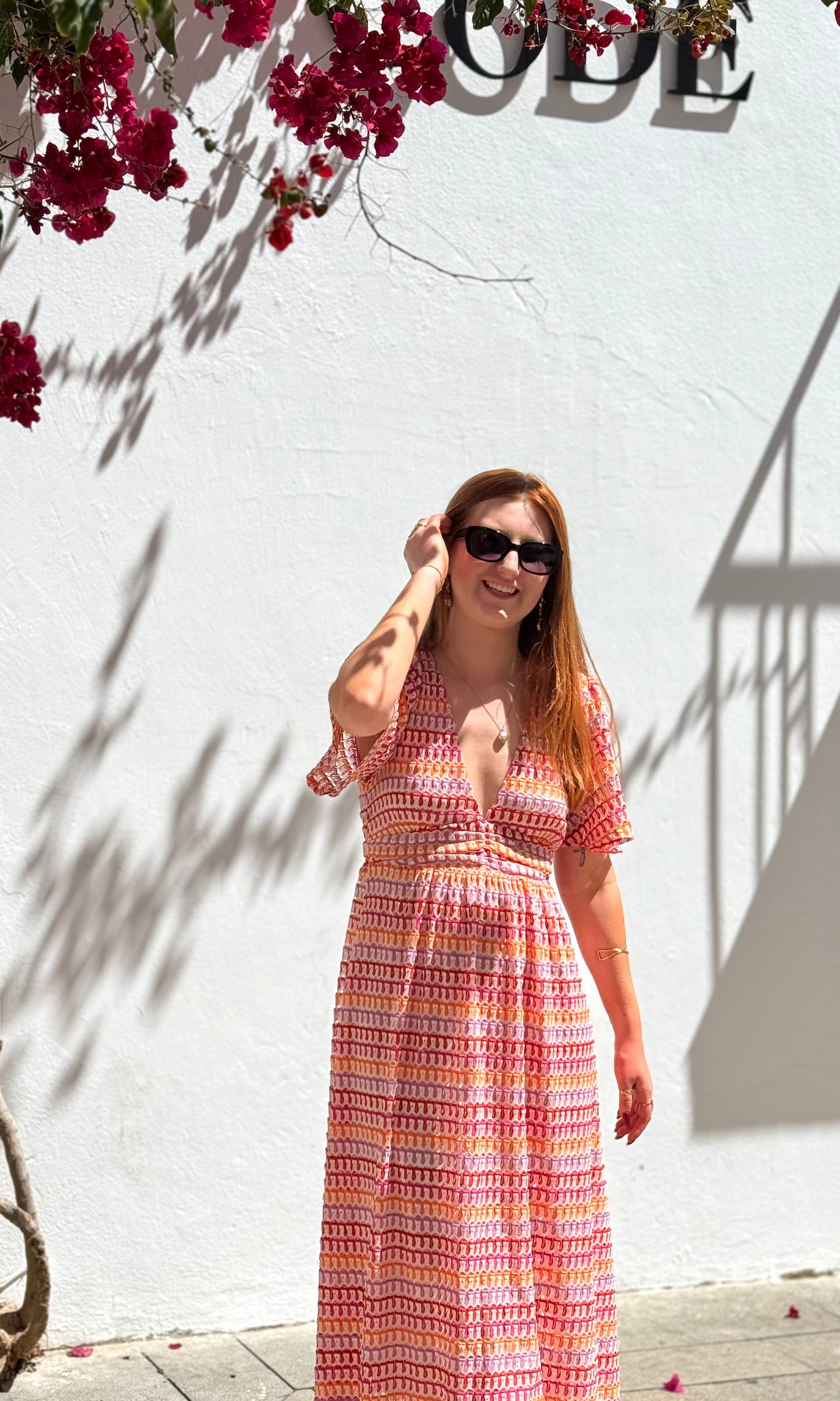 Robe longue en crochet IBIZA